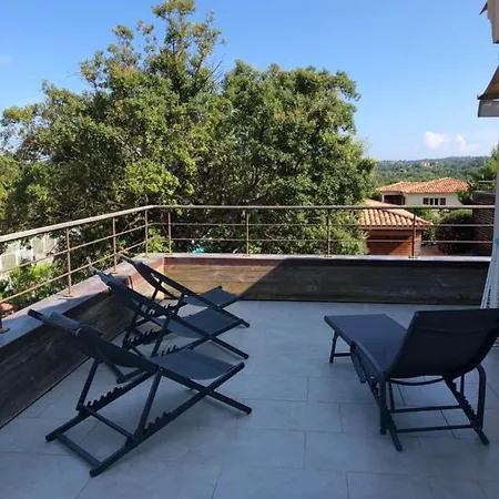Jolie Maison Dans Calme Avec Piscine A 500 Metres A Pied Des Superbes Plages De Pinarello Сasa de vacaciones